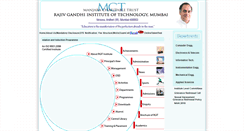 Desktop Screenshot of mctrgit.ac.in